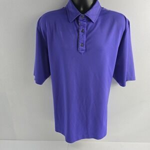 Footjoy‎ golf polo shirt purple mens XL 7157
